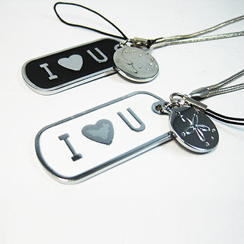 金屬吊飾套組-IOU系列.小